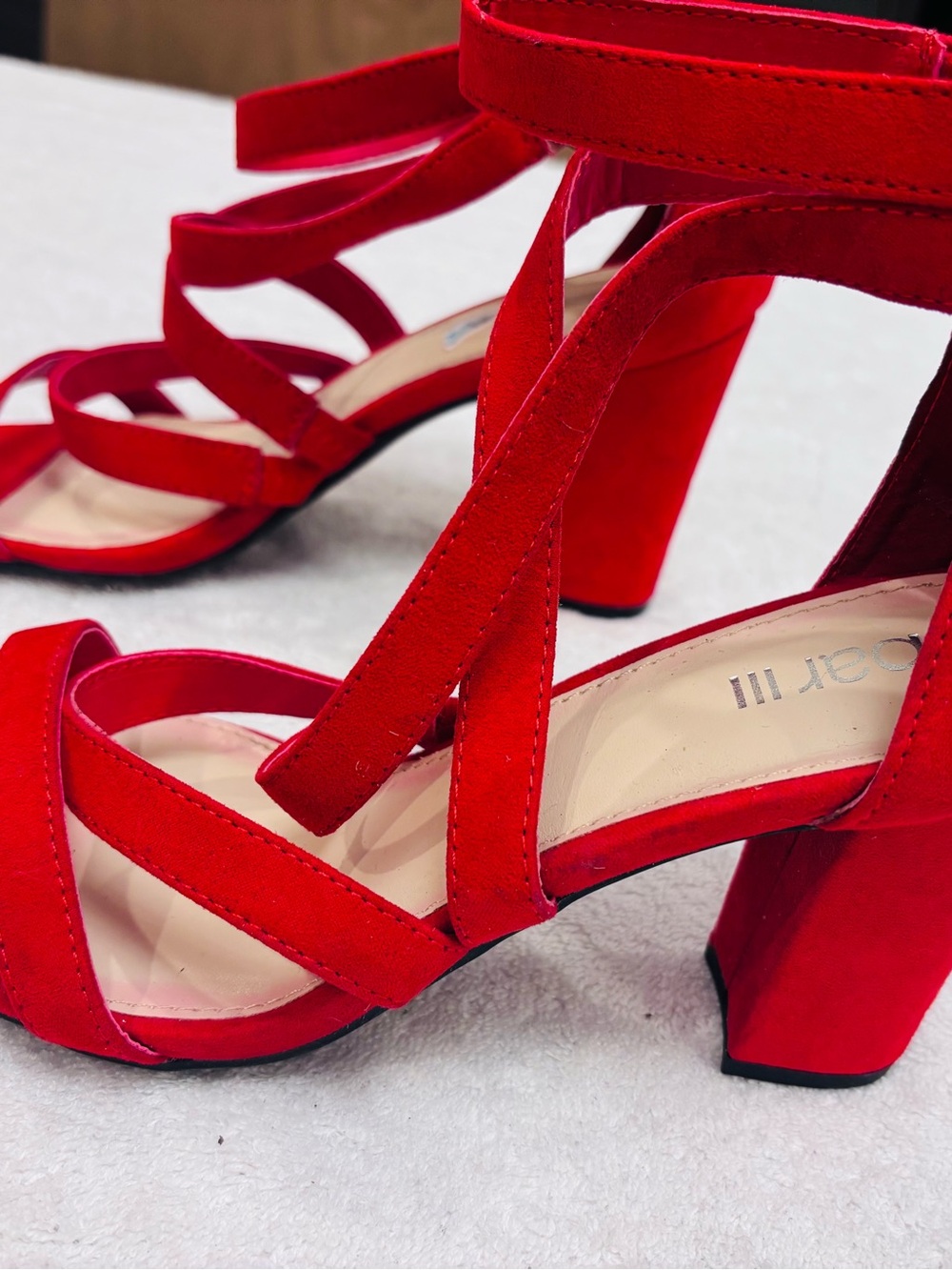 Brand New Stylish Heels By BAR III - Size 7M - Heel 3 1/2 Inches - Box 23